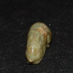 Antike feine Hetian Jade Maus